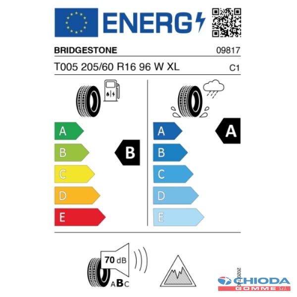 BRIDGESTONE T005 TURANZA XL RFT * - immagine 2