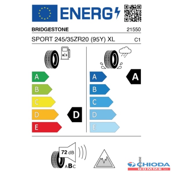 BRIDGESTONE  POTENZA SPORT XL - immagine 2