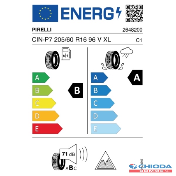 PIRELLI  P7 CINTURATO (K1) XL - immagine 2