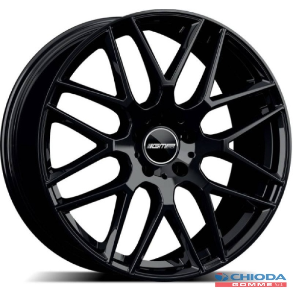 BERGHEM GLOSSY BLACK LONG BOLTS 16