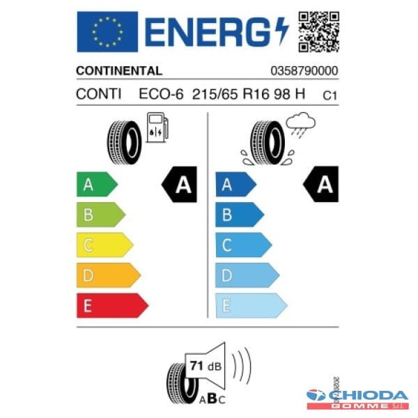 CONTINENTAL ECO CONTACT 6 - immagine 2