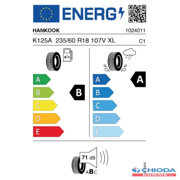 HANKOOK K125A VENTUS PRIME 3 XL - immagine 2