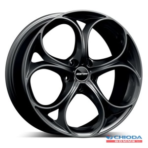 DRAKE GLOSSY ANTRACITE DARK OE ALFA