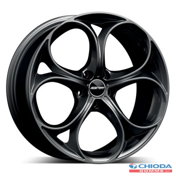 DRAKE GLOSSY ANTRACITE DARK OE ALFA