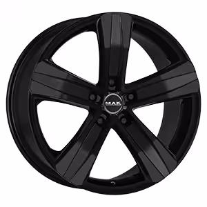 MAK STONE 5 GLOSSY BLACK 6.5x15 ET65 5x118